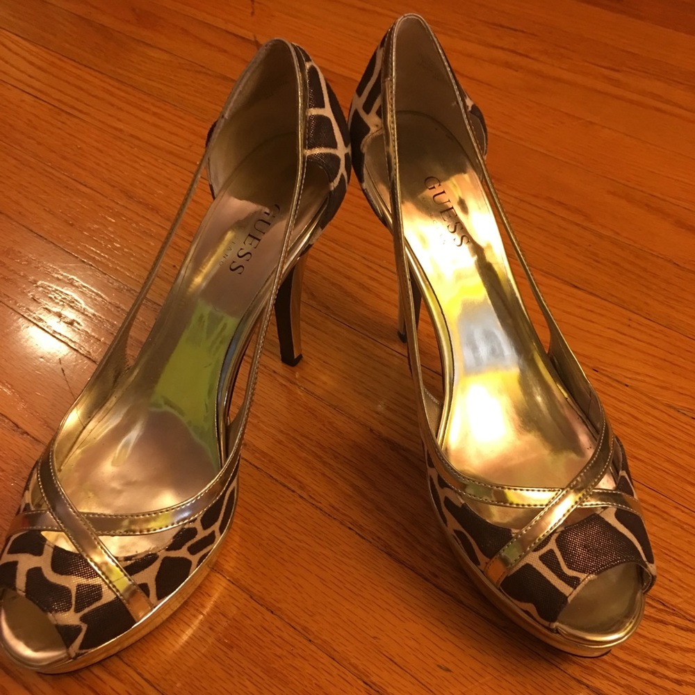 Guess by Marciano Leopard Heels